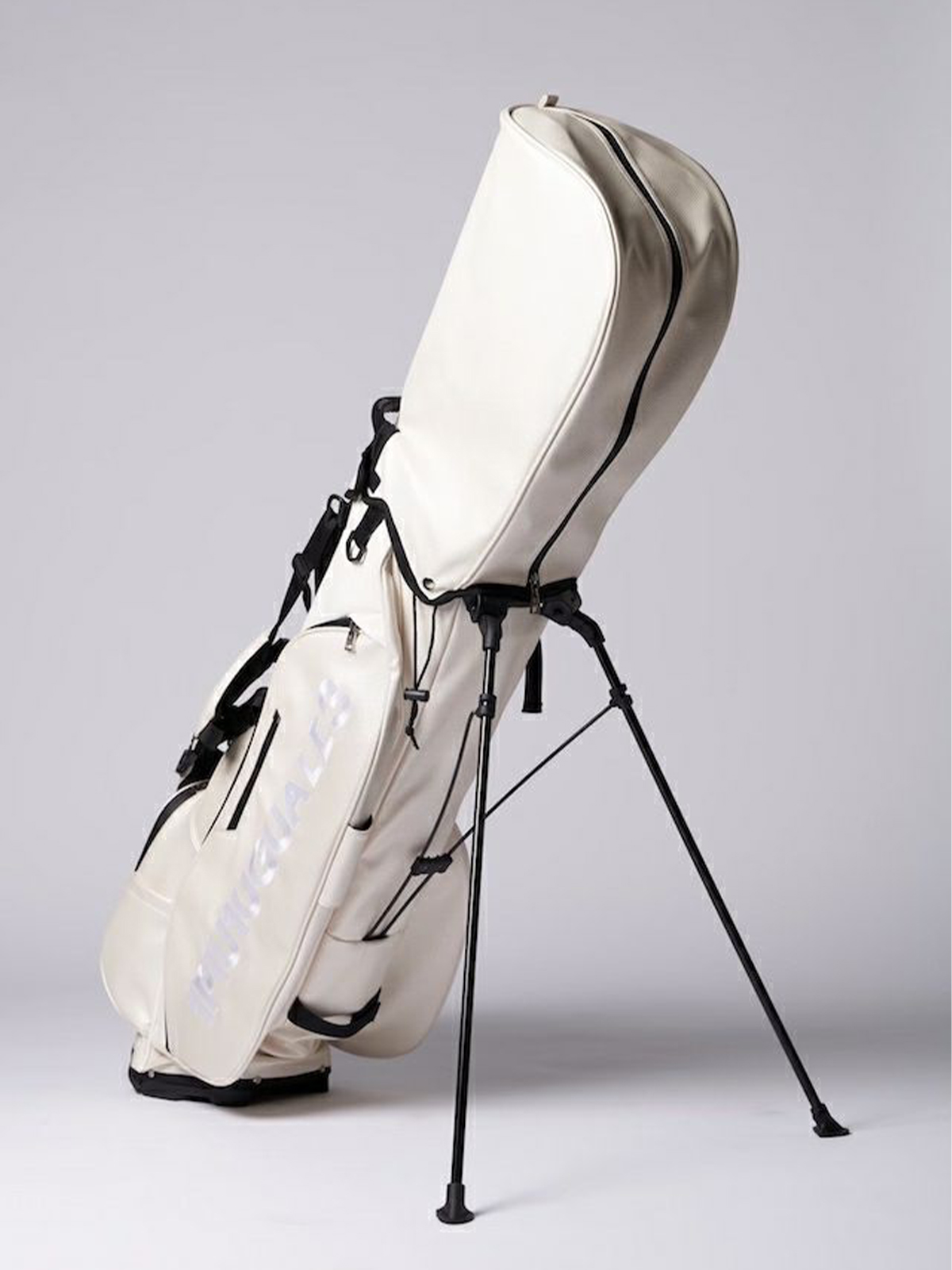 ニューバランスゴルフ スリムキャディーバック7.5型【ネイビーｘホワイト】新品！種類キャディバッグ