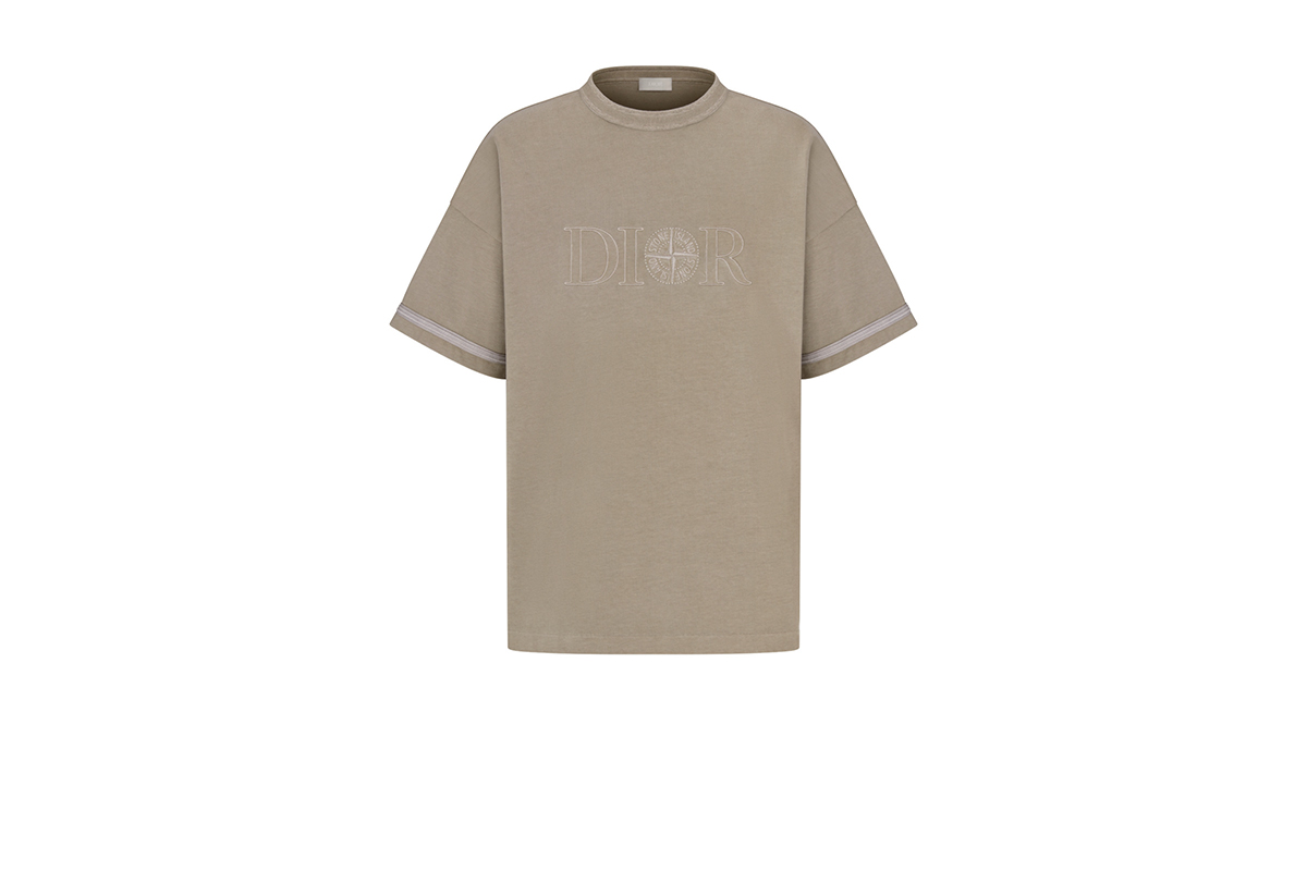 DIOR AND STONE ISLAND Tシャツ (オーバーサイズ フィット)