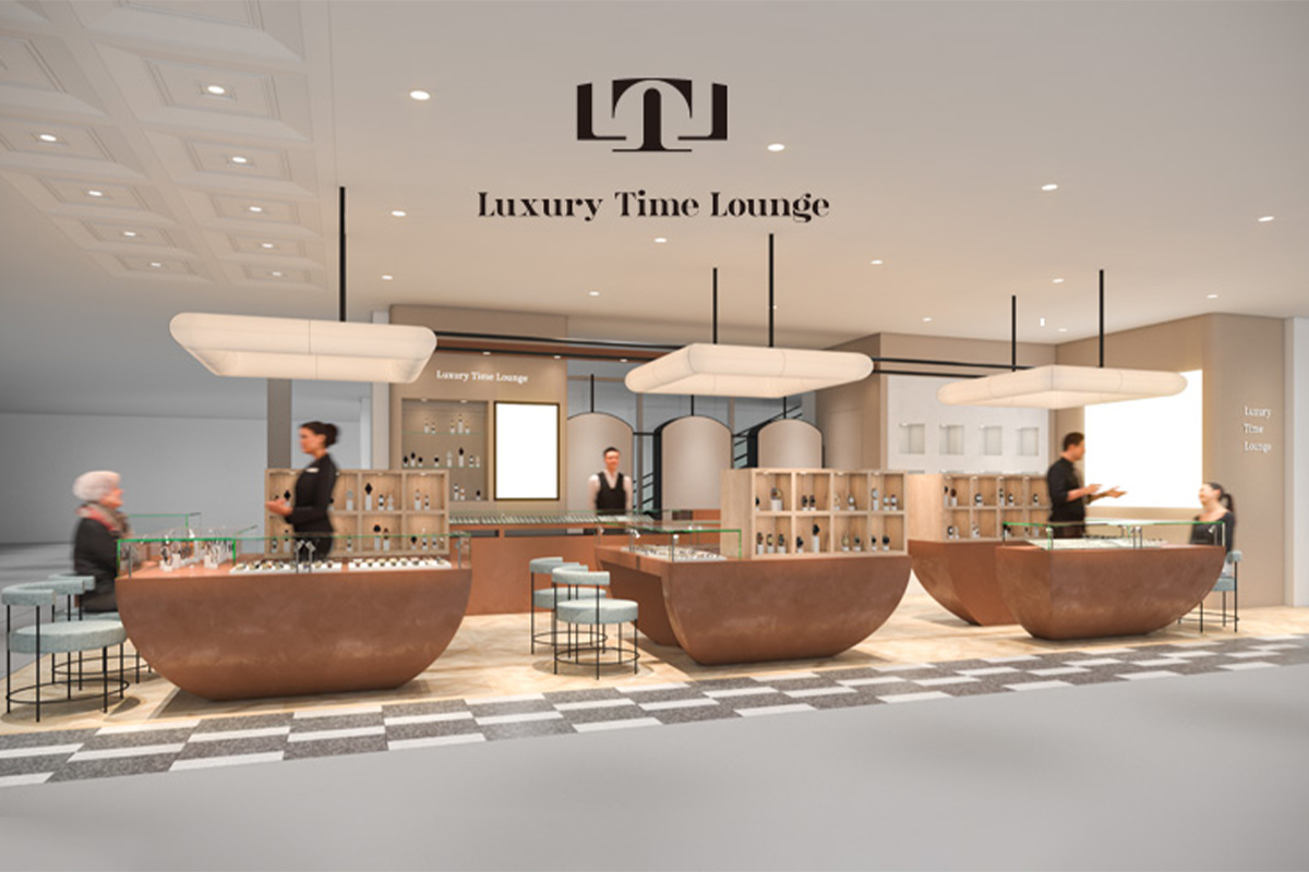 大丸心斎橋店のLUXURY TIMELOUNGE